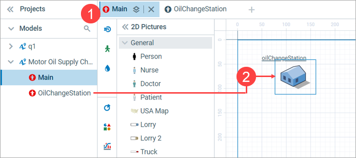 AnyLogic 9: Creating the population