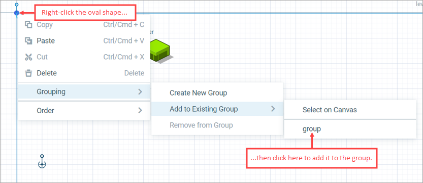 AnyLogic 9: Creating a group