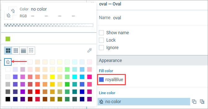 AnyLogic 9: Setting the line color