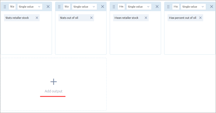 AnyLogic Cloud: Adding outputs