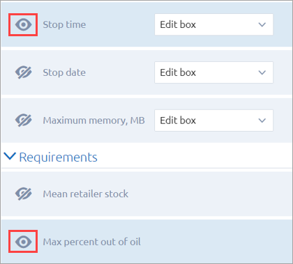 AnyLogic Cloud: Configuring the experiment settings