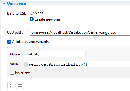 AnyLogic: The attribute configuration