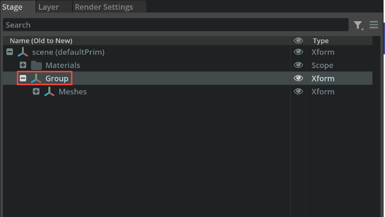 Omniverse: The grouped prim