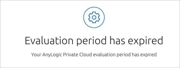Private Cloud: Evaluation period has expired